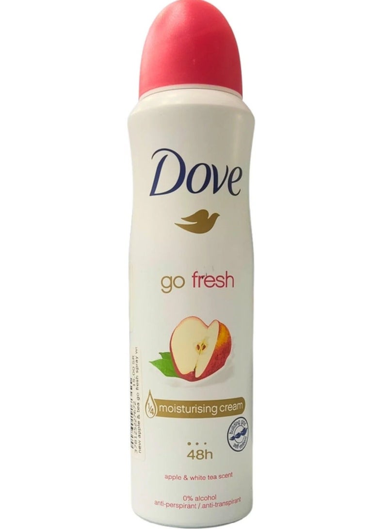 Go Fresh apple & white tea Deodrant Multicolour 250ml